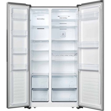 Hisense Ψυγείο Ντουλάπα RS677N4BIE NoFrost Inox A++ Hisense Ψυγείο Ντουλάπα RS677N4BIE NoFrost Inox A++